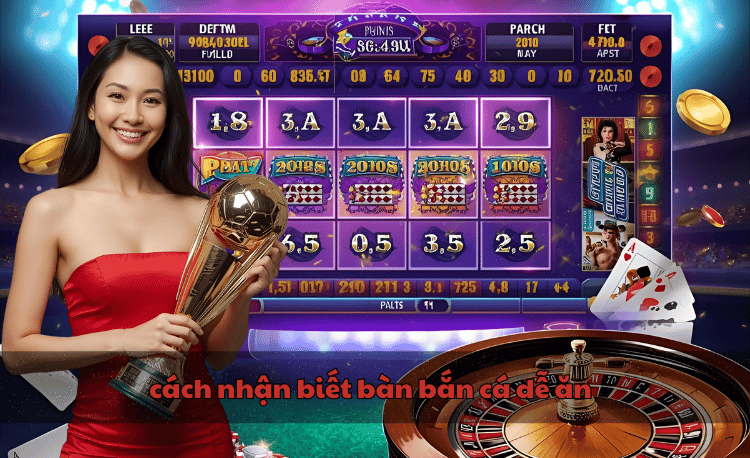 Cách nhận biết bàn bắn cá dễ ăn